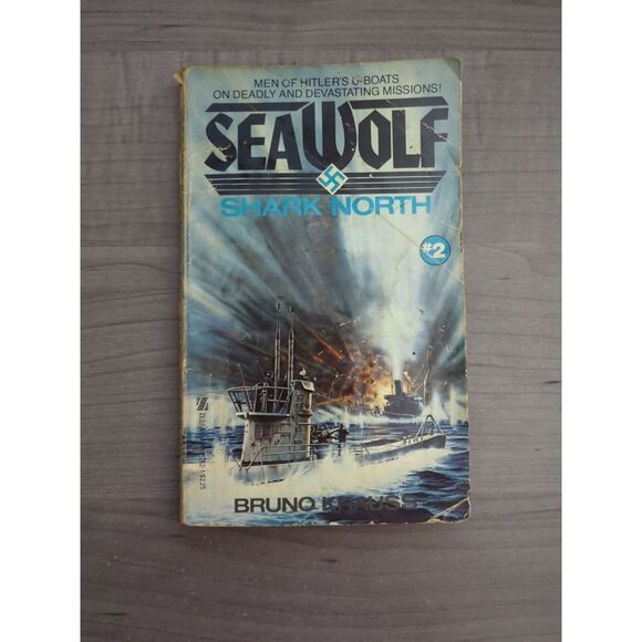 Sea Wolf Shark North No. 2 by Bruno Krauss 1978 Men of Hitler's U-Boats - Picture 1 of 3